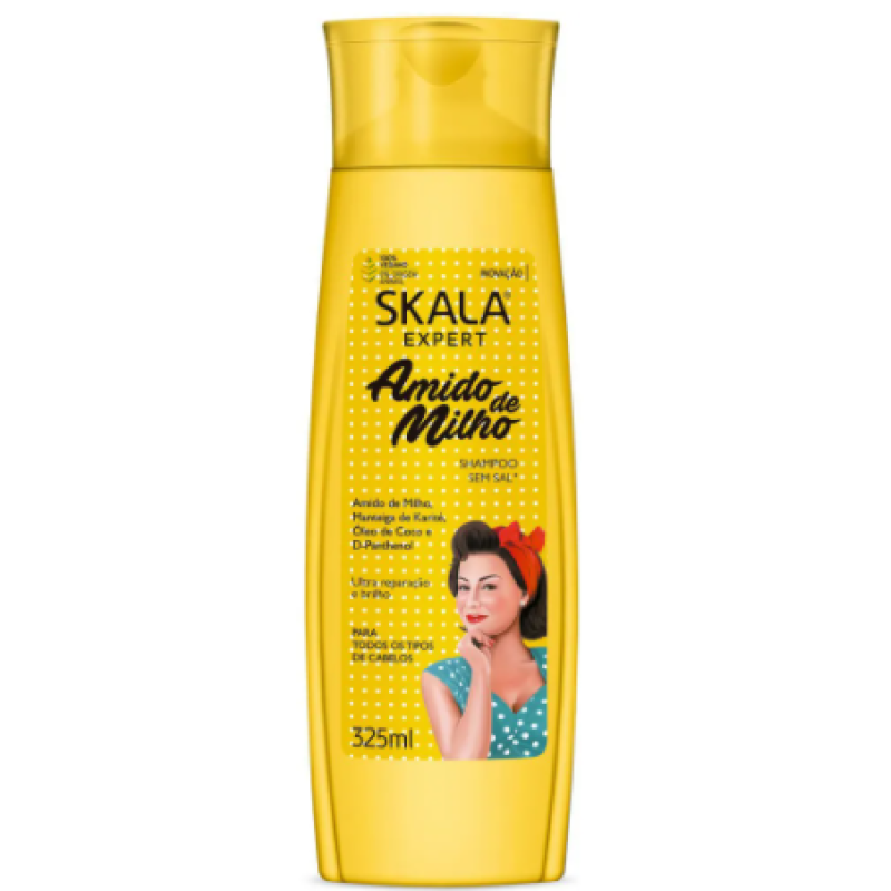 Shampoo Amido de Milho Skala 325ml Shampoo Amido de Milho Skala 325ml