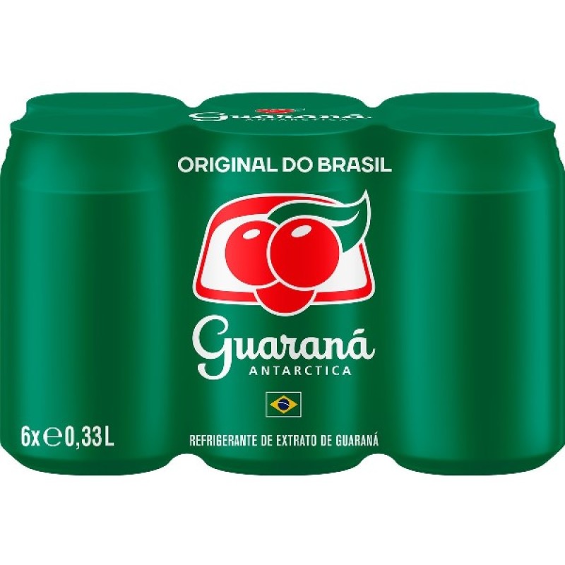 Guaraná Antarctica Pack 6x330ml Guaraná Antarctica Pack 6x330ml