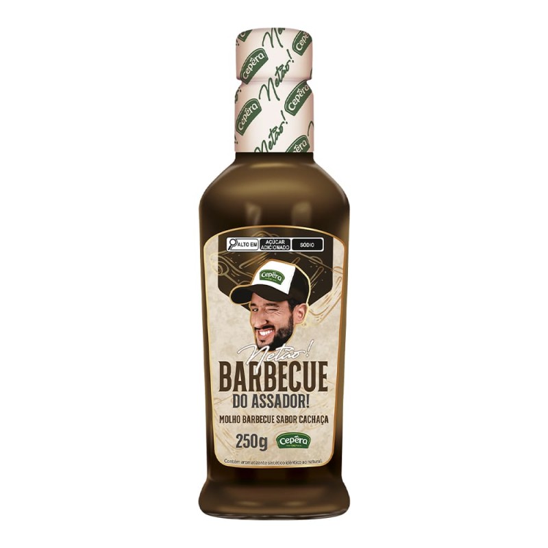 Molho Barbecue Cachaça do Assador - 250g Cepêra Molho Barbecue Cachaça do Assador - 250g Cepêra