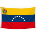 Bandera de Venezuela: 90 x 150 cm