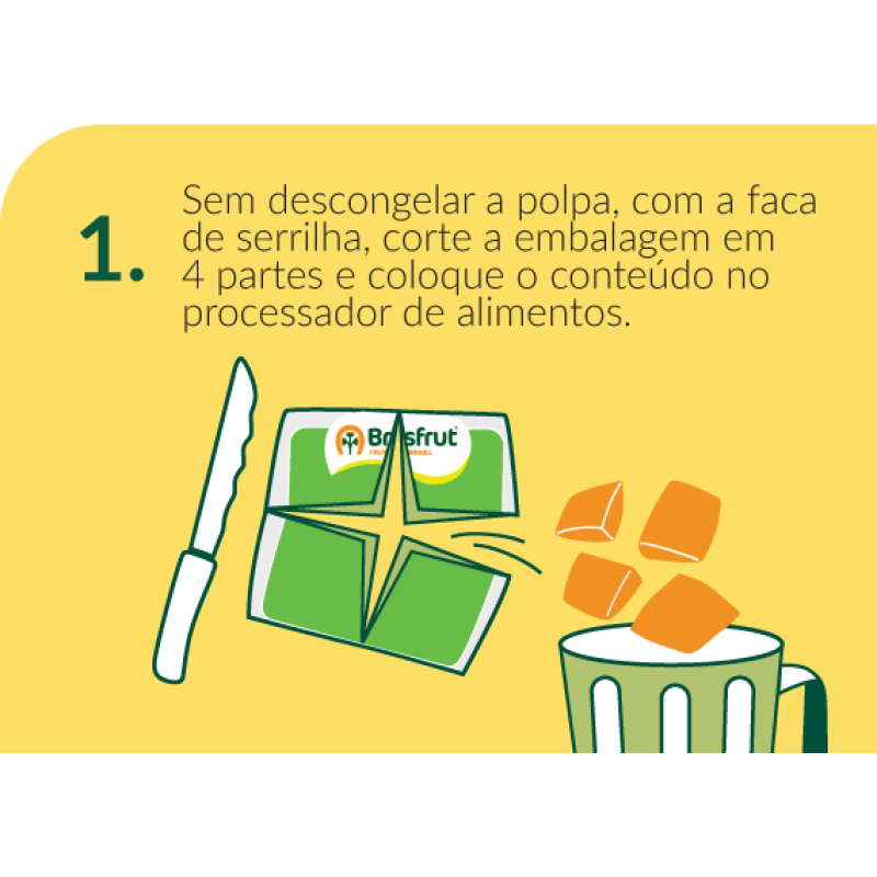 Polpa de Açaí Biológico 100g Brasfrut Polpa de Açaí Biológico 100g Brasfrut