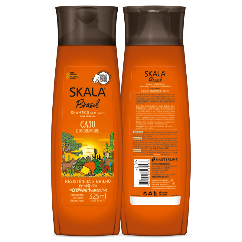 Shampoo Caju e Murumuru - Skala 325ml Shampoo Caju e Murumuru - Skala 325ml