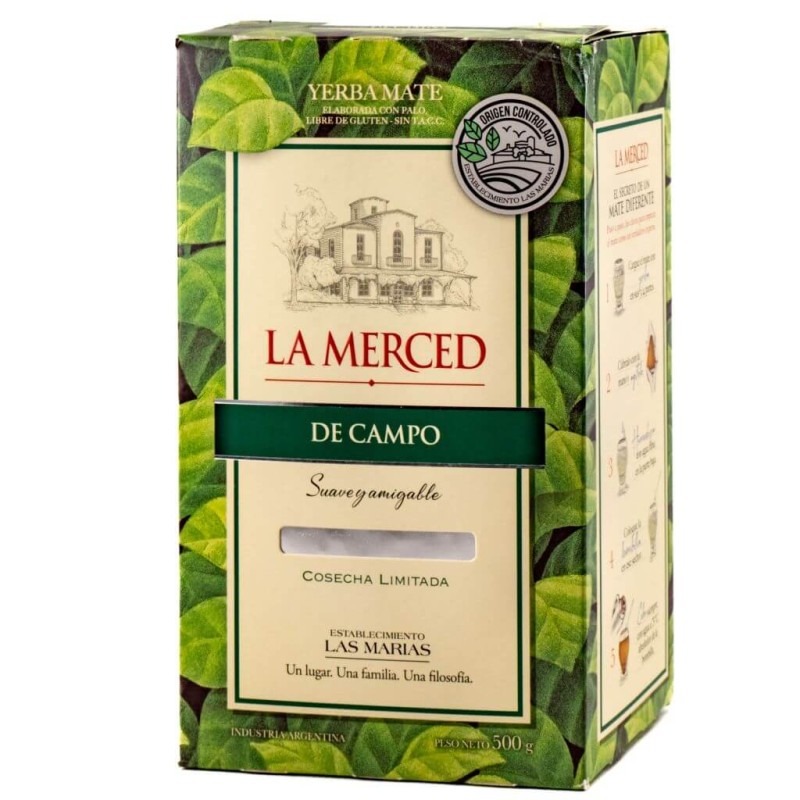 Yerba Mate La Merced De Campo 500g - Argentina Yerba Mate La Merced De Campo 500g - Argentina