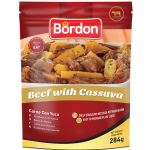 Carne com Mandioca Aipim Bordon 284g 