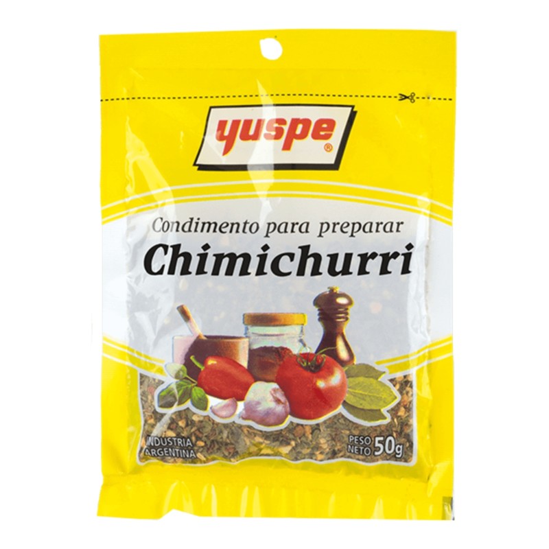 Tempero Chimichurri - Yuspe 50g Argentina Tempero Chimichurri - Yuspe 50g Argentina
