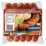 Chorizo Antioqueño 5ud Grande Congelado Coéxito 500g 