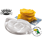 Pataconera / Tortilladora Estañada 20.3cm Corona 