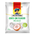 Coco Ralado Flocado Úmido Adoçado Da Terrinha 100g