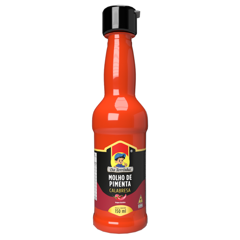 Molho de Pimenta Calabresa Da Terrinha 150ml Molho de Pimenta Calabresa Da Terrinha 150ml