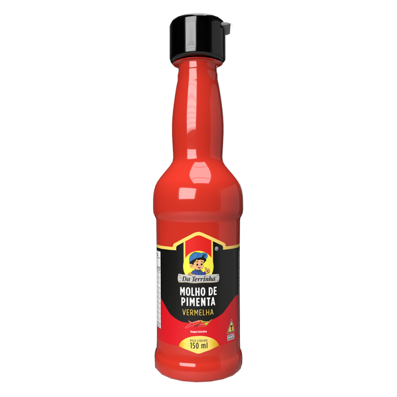 Molho de Pimenta Vermelha Da Terrinha 150ml Molho de Pimenta Vermelha Da Terrinha 150ml