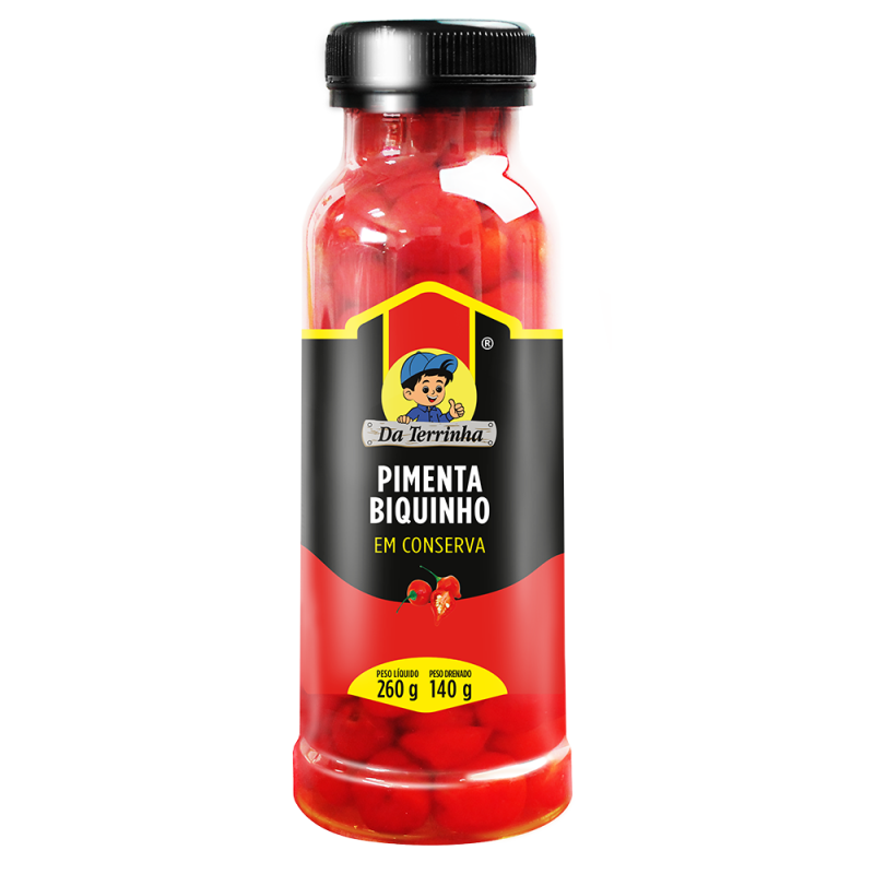 Pimenta Biquinho Da Terrinha 260g Pimenta Biquinho Da Terrinha 260g