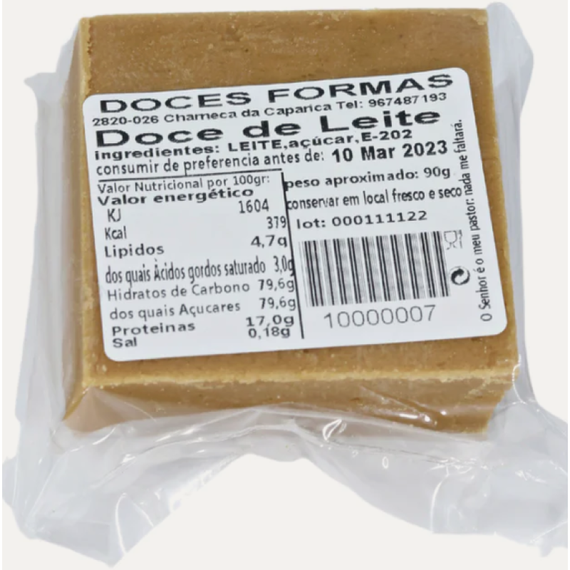 Doce de Leite 90g Doce de Leite 90g