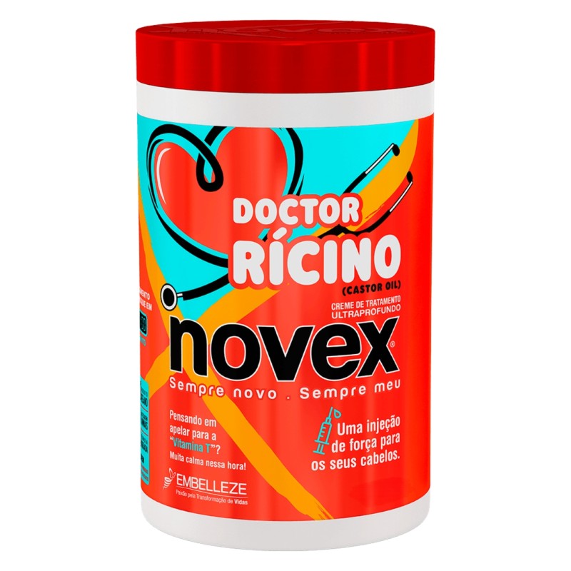 Creme de Tratamento Novex Doctor Rícino 1KG Creme de Tratamento Novex Doctor Rícino 1KG