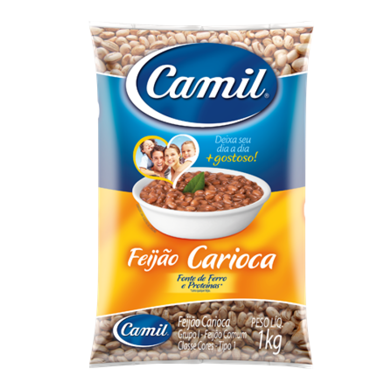 Feijão Carioca Camil 1kg Feijão Carioca Camil 1kg