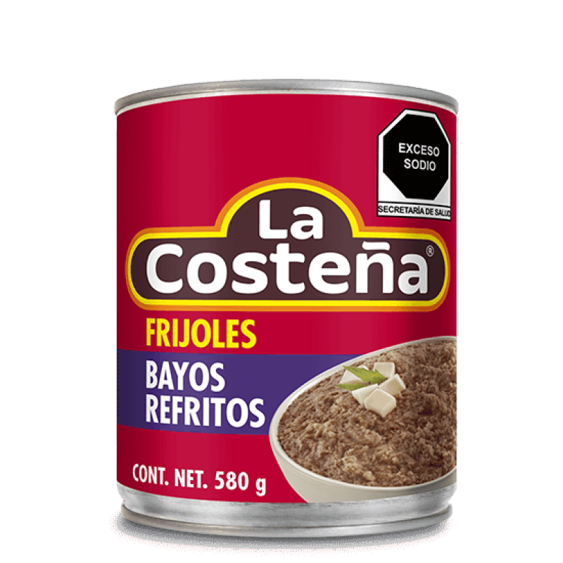 Frijoles Bayos Refritos - La Costeña 580 g Frijoles Bayos Refritos - La Costeña 580 g