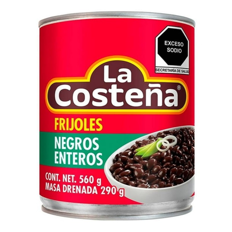 Frijoles Negros - La Costeña 560 g Frijoles Negros - La Costeña 560 g
