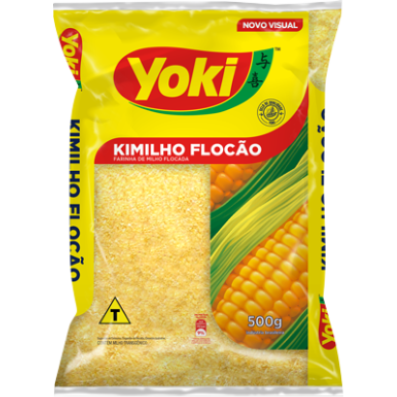 Farinha de Milho Flocão Yoki 500gr Farinha de Milho Flocão Yoki 500gr