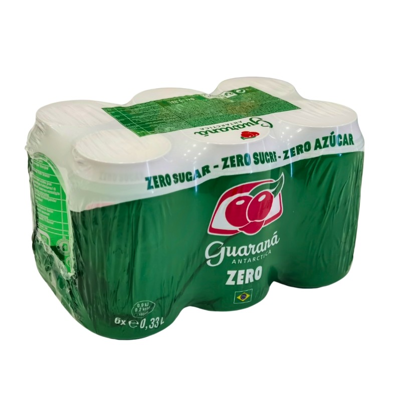 Guaraná Antarctica Zero Pack 6x330ml Guaraná Antarctica Zero Pack 6x330ml