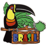 Ímã de Geladeira Tucano 