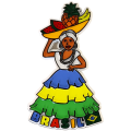 Ímã de Geladeira Baiana 