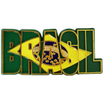 Ímã de Geladeira Brasil 