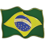 Ímã de Geladeira Bandeira do Brasil 