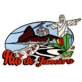 Ímã de Geladeira Rio de Janeiro & Praia 