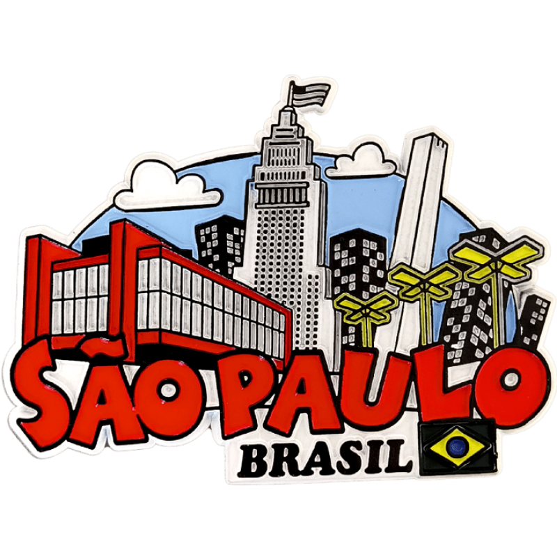 Ímã de Geladeira São Paulo Ímã de Geladeira São Paulo