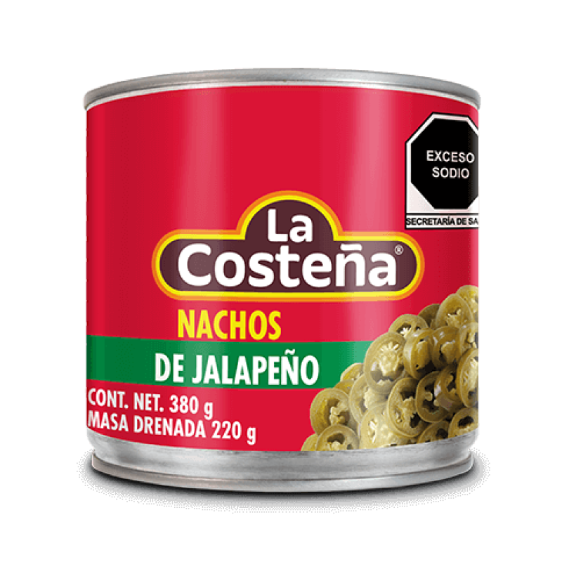 Pimenta Jalapeños Nachos - La Costeña 121 g Pimenta Jalapeños Nachos - La Costeña 121 g