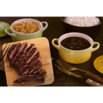 Picanha Angus Steak (Acompanha Arroz Brasileiro, Feijão preto e Farofa)