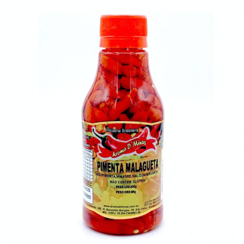 Pimenta Malagueta Aroma de Minas 85g Pimenta Malagueta Aroma de Minas 85g