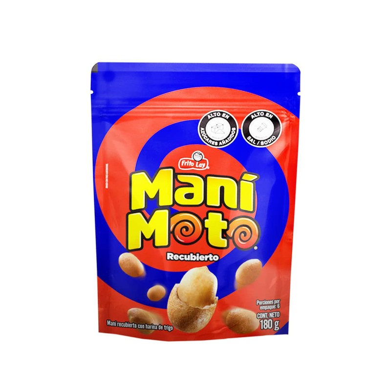 Mani Moto - Amendoim Japonês Frito Lay 180g Colombia Mani Moto - Amendoim Japonês Frito Lay 180g Colombia