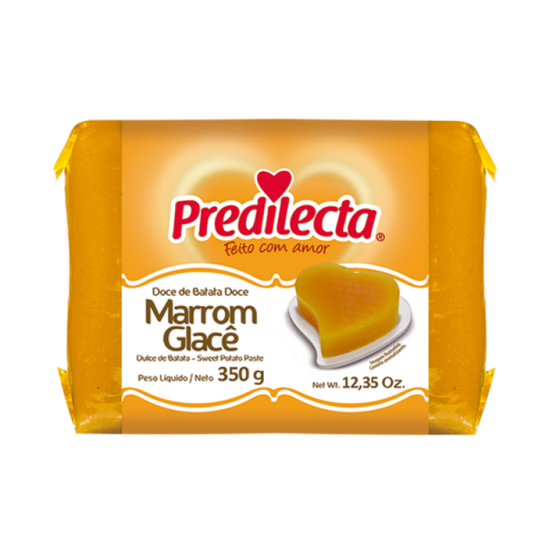 Marron Glacê Doce de Batata Doce - Predilecta 350g Marron Glacê Doce de Batata Doce - Predilecta 350g