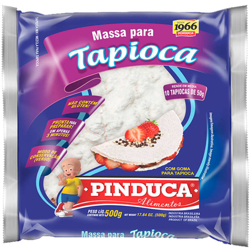 Massa para Tapioca Pinduca 500g Massa para Tapioca Pinduca 500g