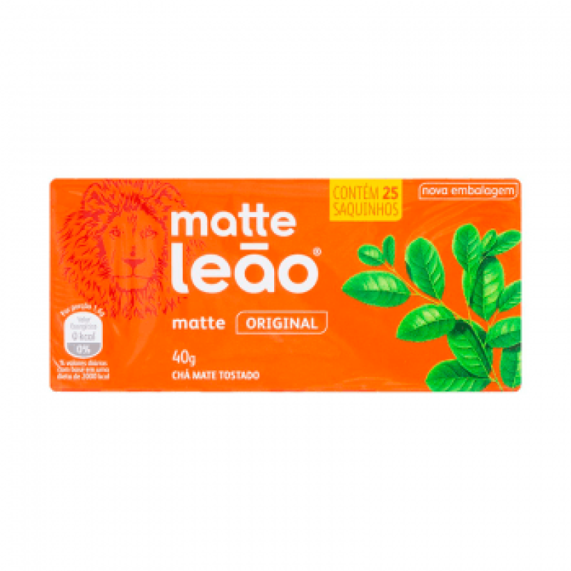 Chá Matte Natural Leão 40g Chá Matte Natural Leão 40g