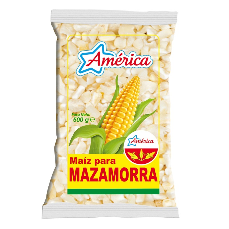 Maiz para Mazamorra Blanca 500g América - Colombia Maiz para Mazamorra Blanca 500g América - Colombia