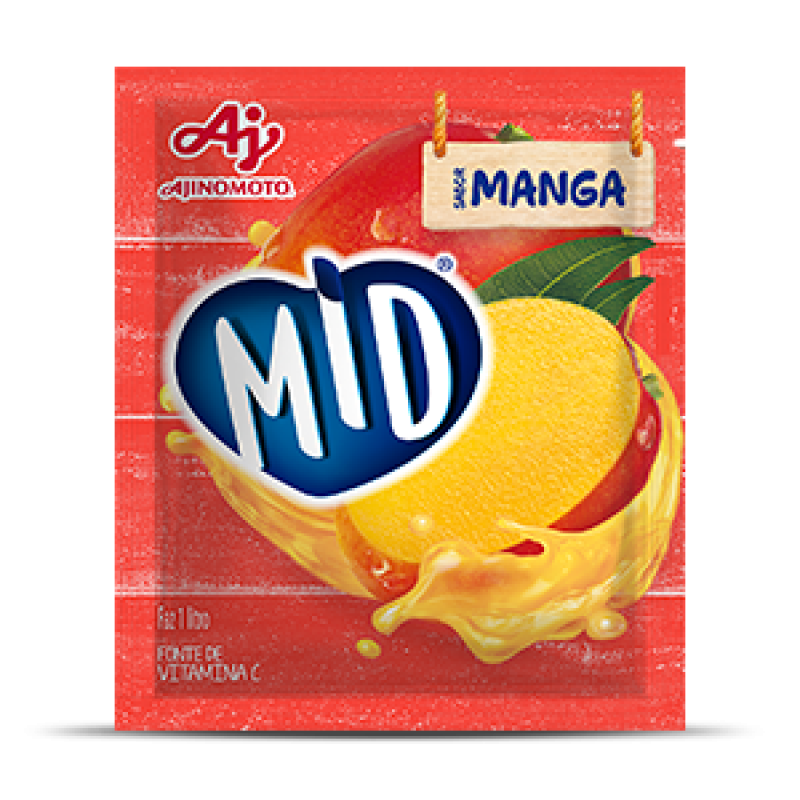 Refresco em pó MID Manga 25g Refresco em pó MID Manga 25g