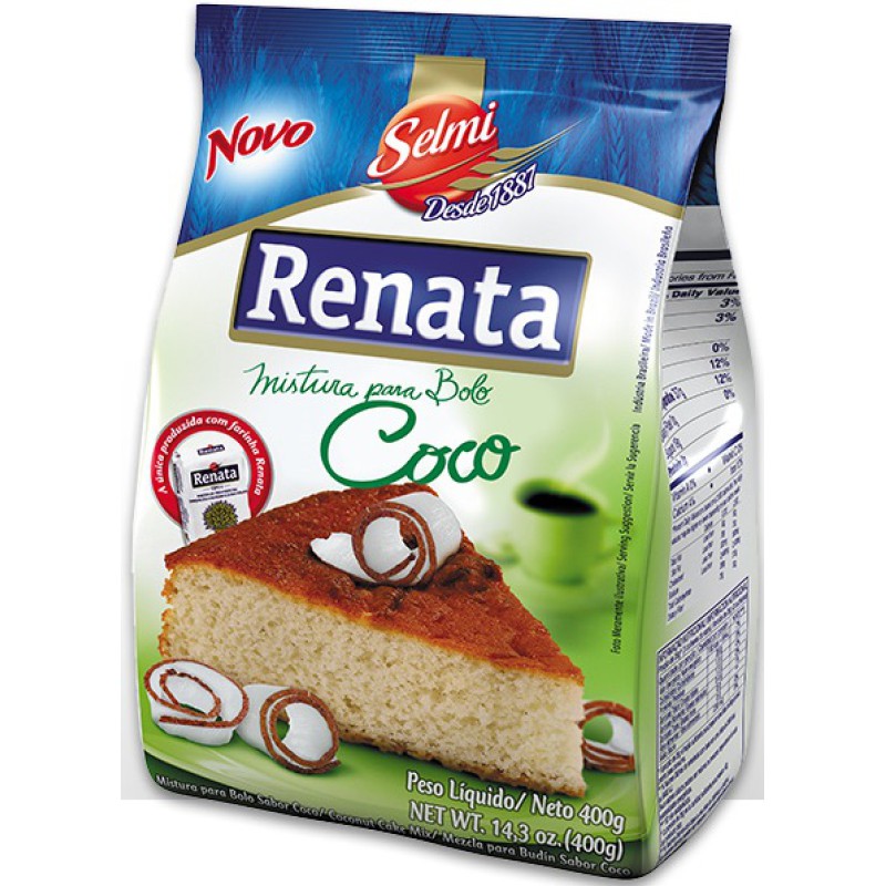 Mistura para Bolo Renata Coco 400g Mistura para Bolo Renata Coco 400g