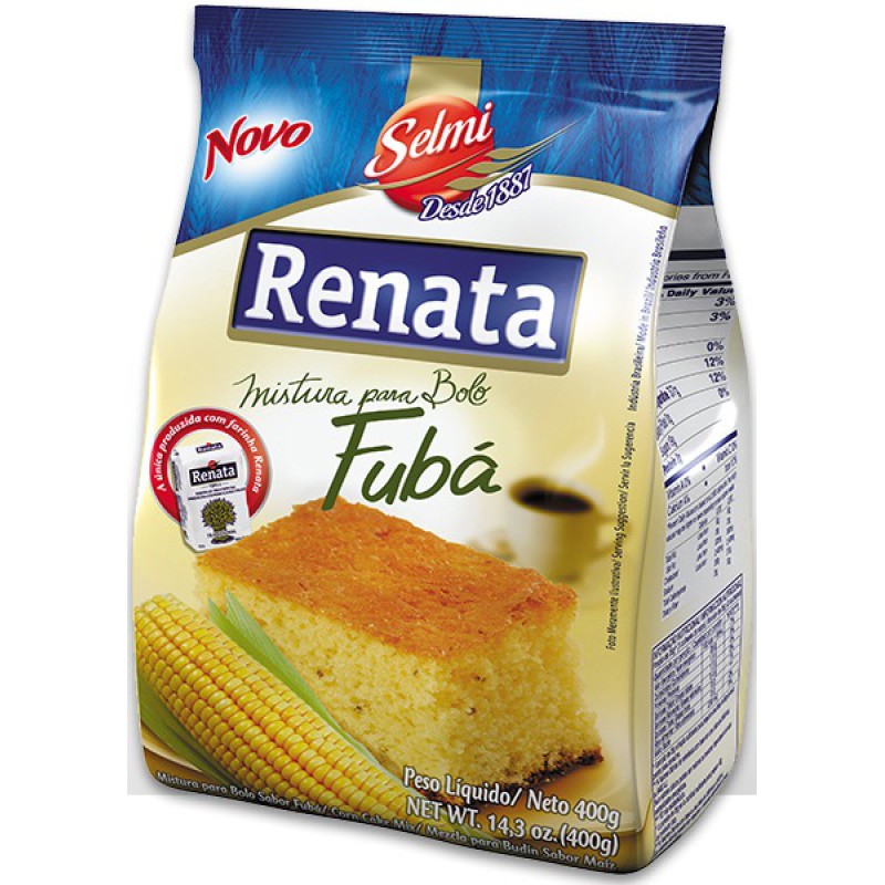 Mistura para Bolo Renata Fubá 400g Mistura para Bolo Renata Fubá 400g