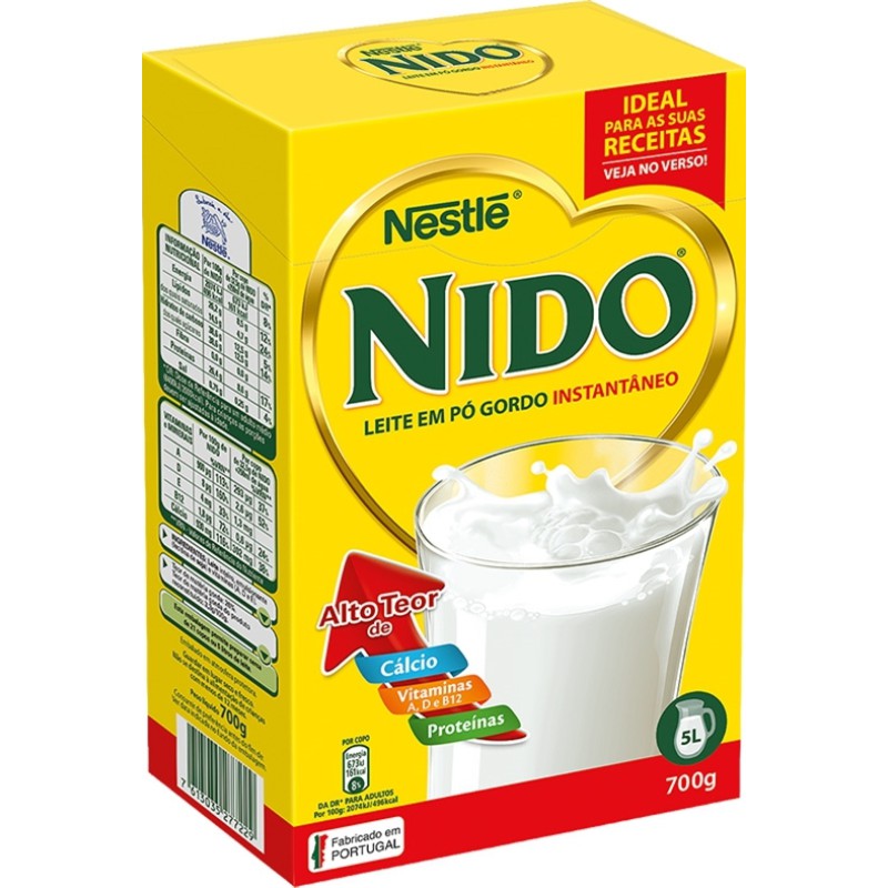 Leite em Pó NIDO 700g (Faz 5 litros) Leite em Pó NIDO 700g (Faz 5 litros)