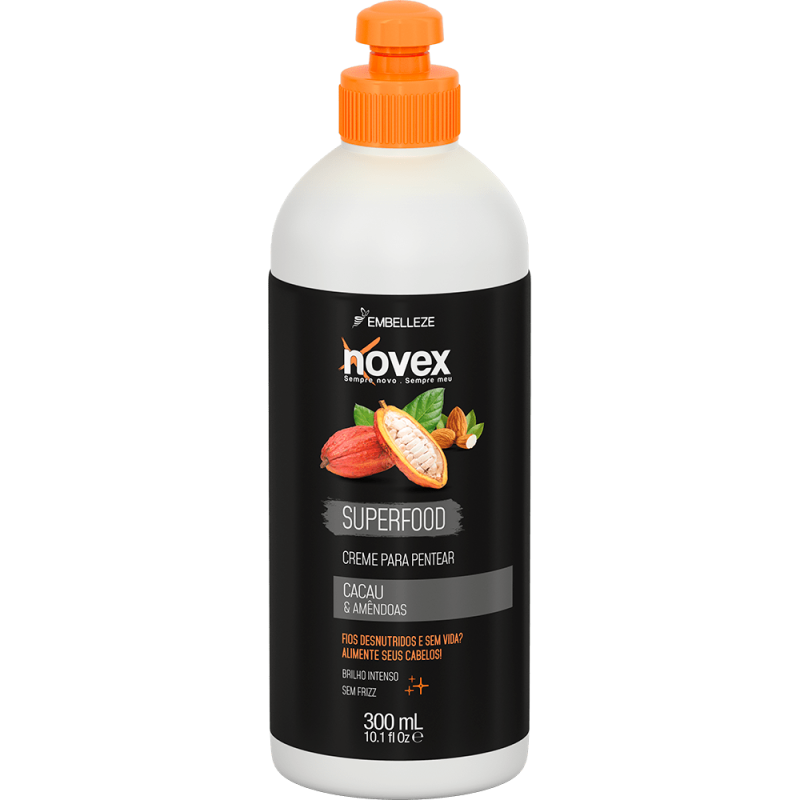 Creme para Pentear Novex Superfood Cacau e Amêndoas 300ML Creme para Pentear Novex Superfood Cacau e Amêndoas 300ML