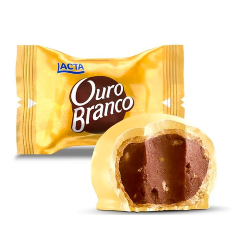 Bombom Ouro Branco - Lacta 20g Bombom Ouro Branco - Lacta 20g