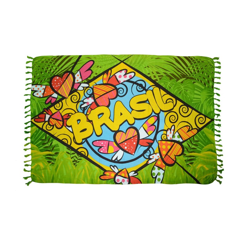 Pareô (Canga) Bandeira do Brasil Pareô (Canga) Bandeira do Brasil