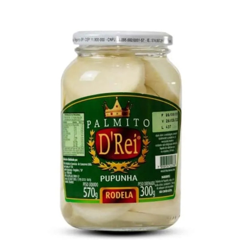Palmitos Rodela D'Rei 300g Palmitos Rodela D'Rei 300g