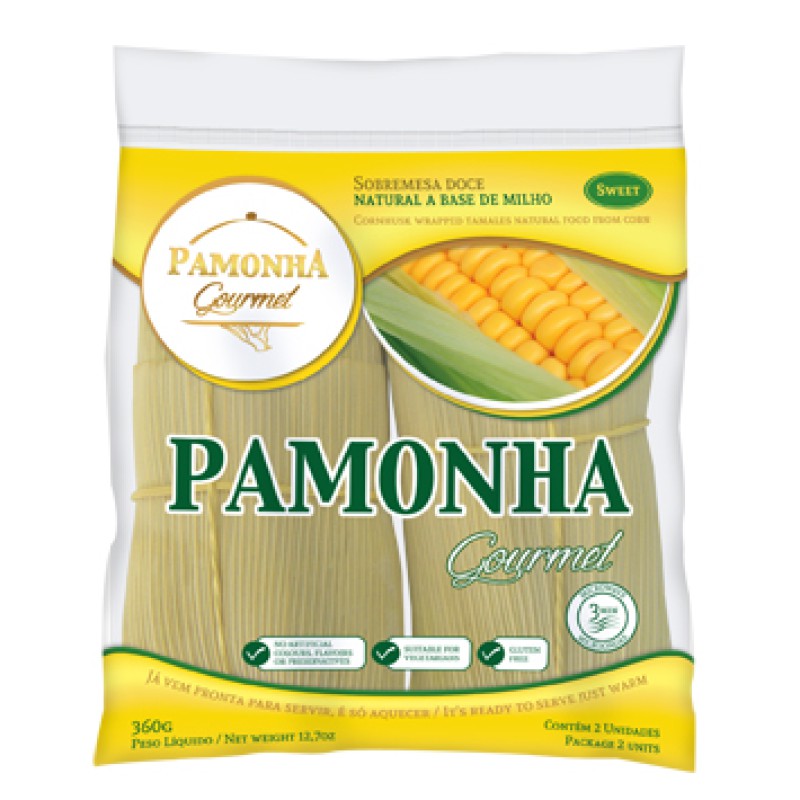 Pamonha Doce Gourmet 360g (2 unidades) Pamonha Doce Gourmet 360g (2 unidades)