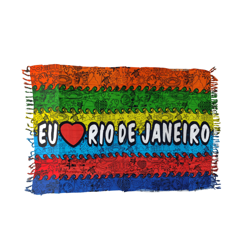 Pareô (Canga) Eu amo o Rio II Pareô (Canga) Eu amo o Rio II