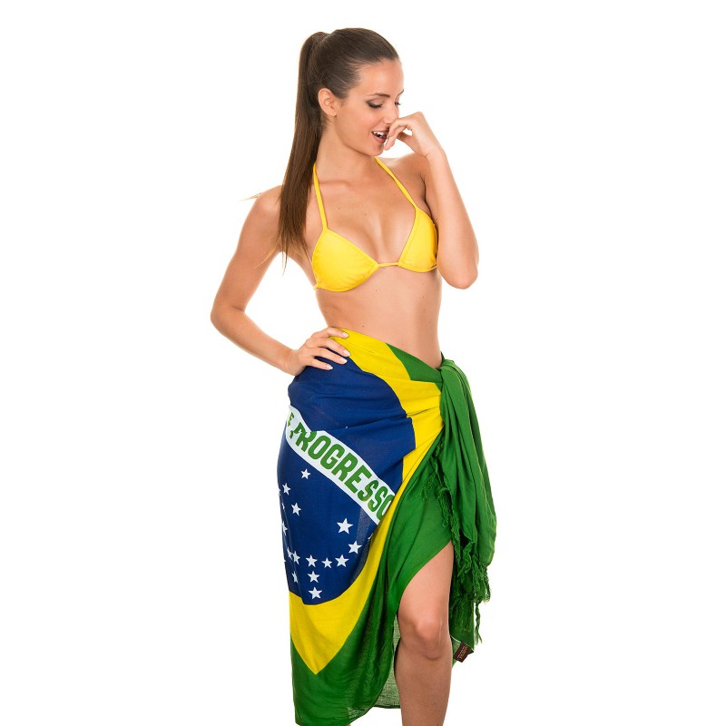 Pareô (Canga) Bandeira do Brasil Pareô (Canga) Bandeira do Brasil