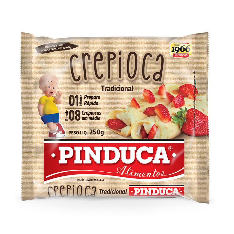 Crepioca Tradicional Pinduca 250g Crepioca Tradicional Pinduca 250g