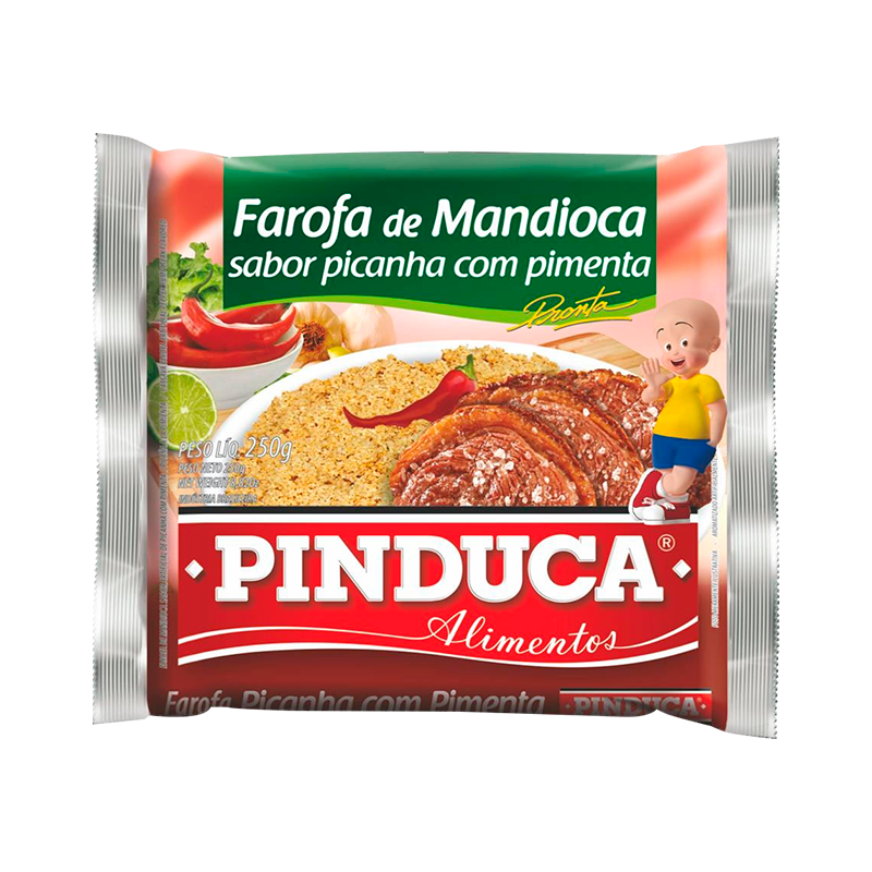 Farofa pronta Sabor Picanha com Pimenta Pinduca 250g