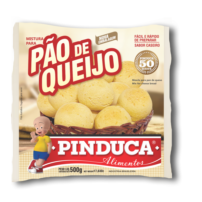 Mistura p/Pão de Queijo Pinduca 500g Mistura p/Pão de Queijo Pinduca 500g